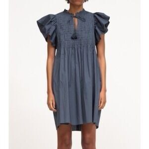 Sea New York Rene Ruffle Mini Dress
